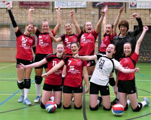 Knappe overwinning Dames-1 !