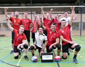 Eerste wedstrijd H1 – nipte overwinning MB1